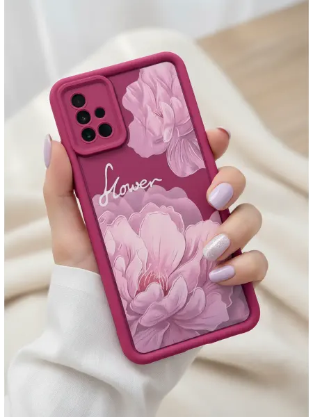 Good Luck Clover Чехол на Samsung Galaxy A71 Мрамор