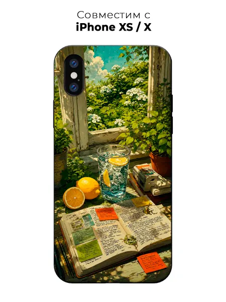 Vip Case Чехол на Apple iPhone X Xs Летние записки на веранде