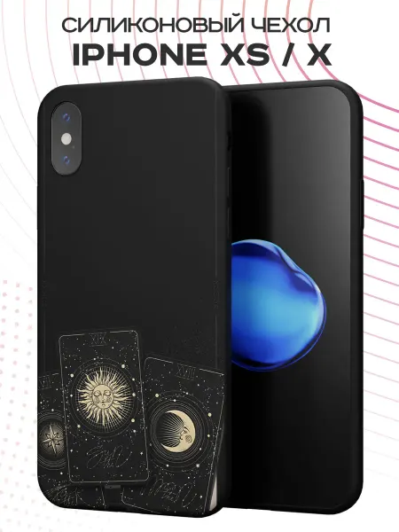 FACTORIA Чехол на Apple iPhone X и XS с принтом Карты Таро
