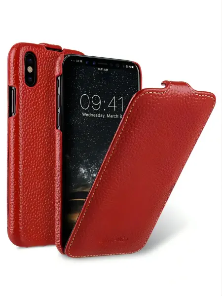 Melkco Кожаный чехол флип Jacka Type для Apple iPhone X XS