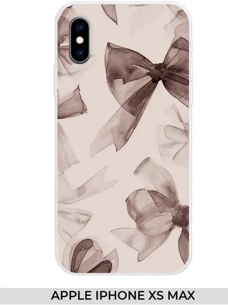 NOOTO Чехол на Apple iPhone XS MAX с бантиками