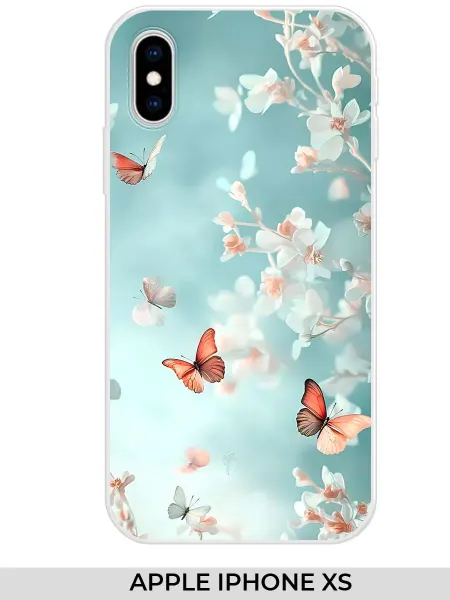 NOOTO Чехол на Apple iPhone XS бабочки