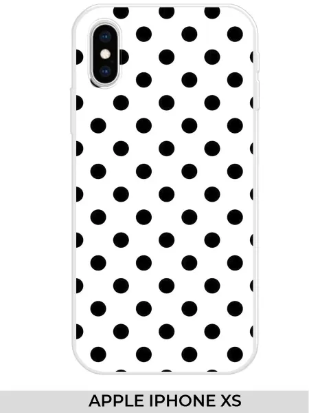 NOOTO Чехол на Apple iPhone XS горошек