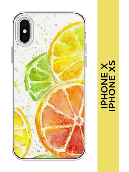 Apple Чехол на iPhone X iPhone XS яркий