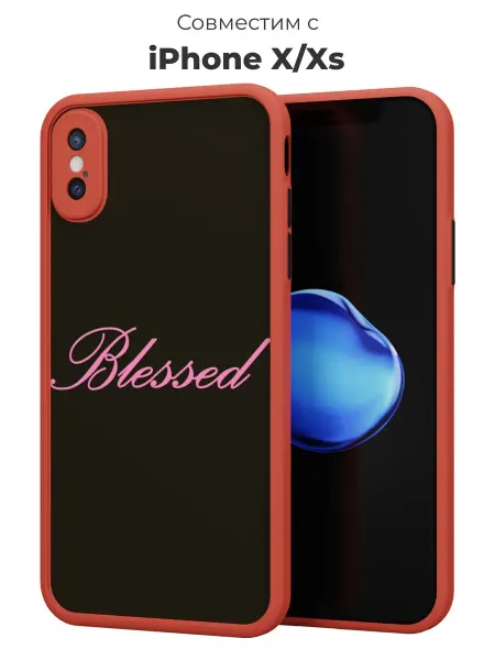 ESSE CASE Чехол-бампер на iPhone X XS Надписи
