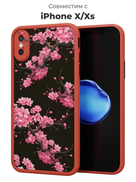 ESSE CASE Чехол-бампер на iPhone X XS сакура
