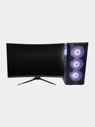 Системный блок "MyPRO", монитор 240hz, Intel Core i3 - 12100f / 16 Гб DDR4 / Rx580 - 8 Гб video card