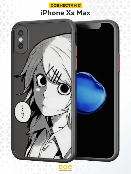 DesignOnCase Чехол Бампер на iPhone XS Max с принтом Аниме