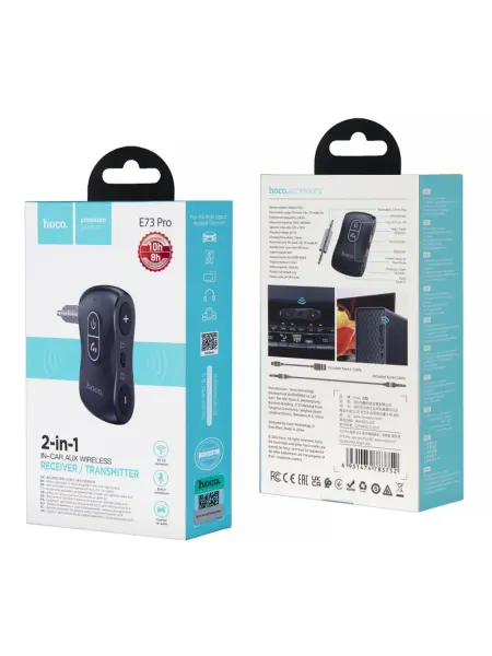 TechnoVek FM Модулятор + ресивер E73 Pro HOCO