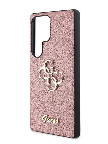 GUESS Чехол для Galaxy S25 Ultra с блестками Fixed Glitters