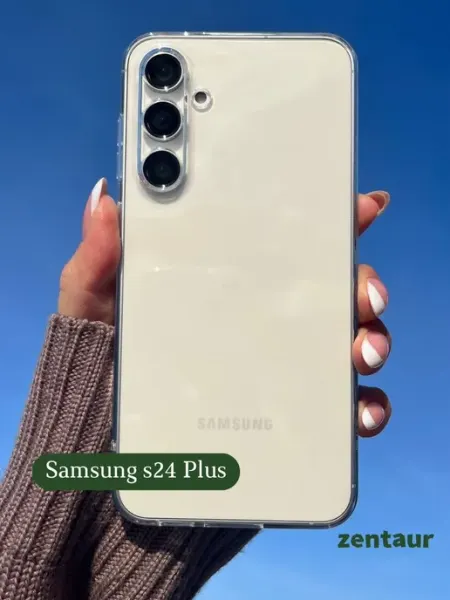ZENTAUR Чехол на Samsung Galaxy S24 Plus S25 Plus прозрачный
