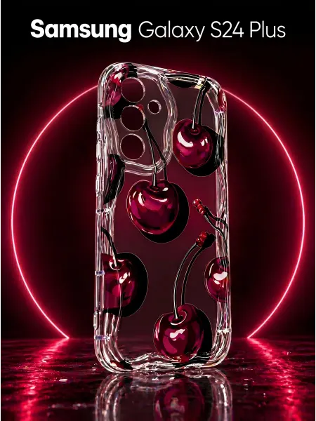 URBAZZA Рельефный чехол на Samsung Galaxy S24 Plus