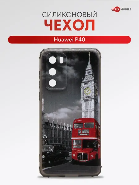 JFK Чехол на Huawei P40 с защитой камеры