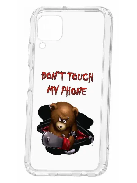КRUЧЕ Чехол на Huawei P40 Lite с рисунком, прозрачный с принтом