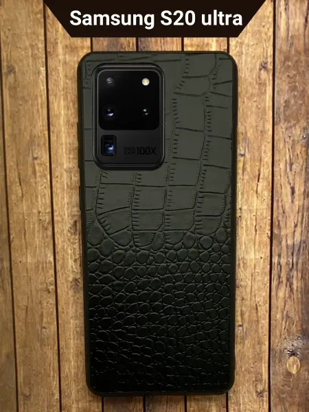 INVOY Чехол из кожи для Samsung S20 ultra