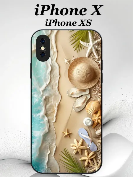 PhoneMyCase Чехол на iPhone X море