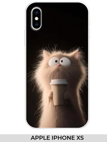МобиФон Чехол на iPhone X XS с принтом