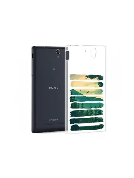 Чехол.ру Чехол задняя-панель-накладка-бампер MyPads Лесная чаща дл