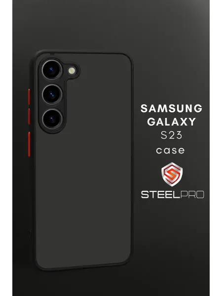 SteelPro Чехол на Samsung S23 с защитой камеры