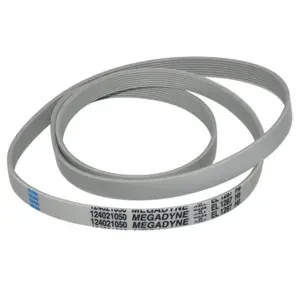 Ремень стиральной машины 1287 H8 EL Megadyne, L1225мм, 124021050 Electrolux 1326721006, WN275, 1240211407