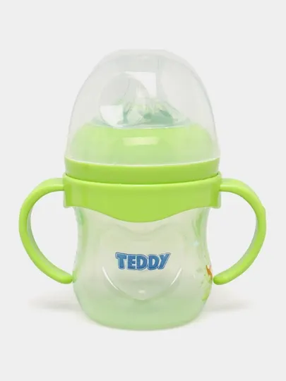 Детская бутылочка для смеси Teddy, не проливается, с ручками, 60, 125, 260, 330 мл