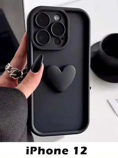 Чехол для iPhone 12 сердце