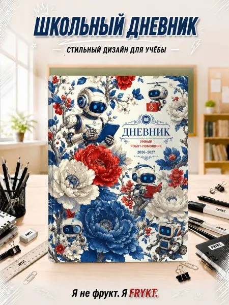 Школьный дневник 1-11 класс Умный робот-помощник