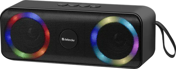 Акустическая система Defender Q1 10Вт Light BT FM USB TF AUX