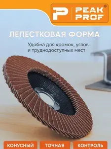 PEAKPROF Круг шлифовальный 125; P150