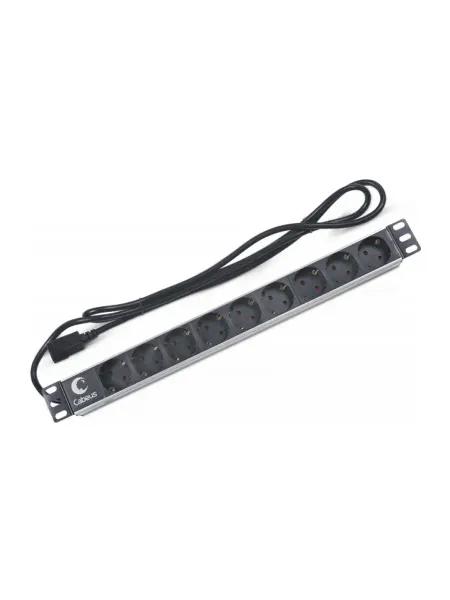 Cabeus Блок розеток PDU-9P-2IEC 9шт, 1U, 19", 2м