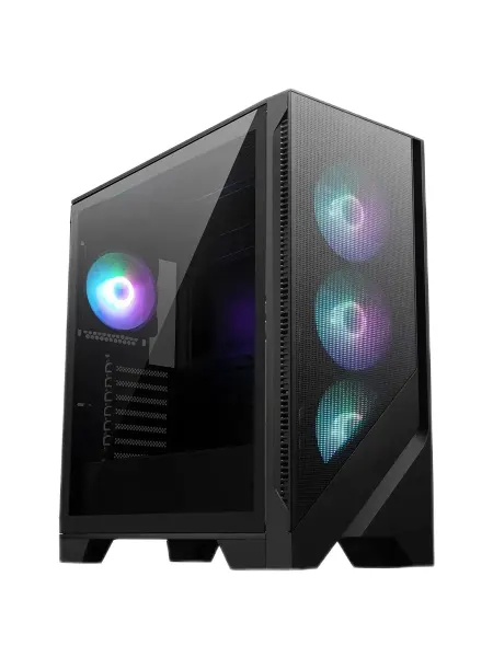MSI Корпус для ПК с вентиляторами MAG FORGE 320R, черный