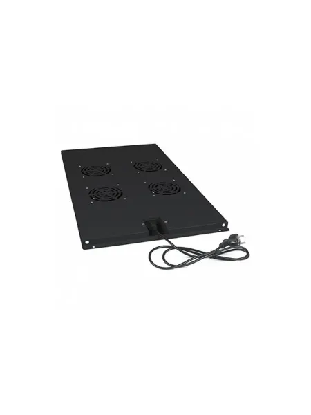 Cabeus Модуль вентиляторный TRAY-100-BK 4 вент. черный