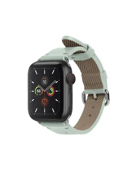Native Union Ремешок для часов Apple Watch 40мм кожаный, светло-зелёный