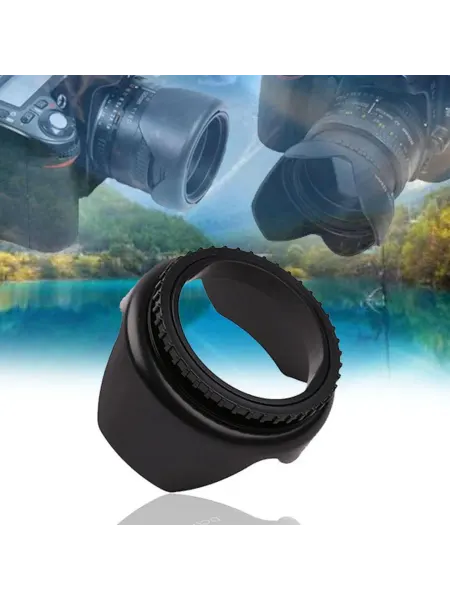 Крышка-оттенок для объектива Nikon Cannon 55 мм