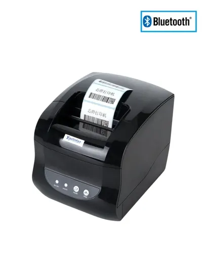 Термопринтер этикеток и для чека Xprinter XP-365B Bluetooth, 80 мм, 127 mm/s USB