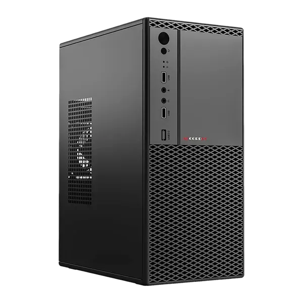 Accord Корпус для ПК ACC-1605B mATX Mini Tower без БП черный