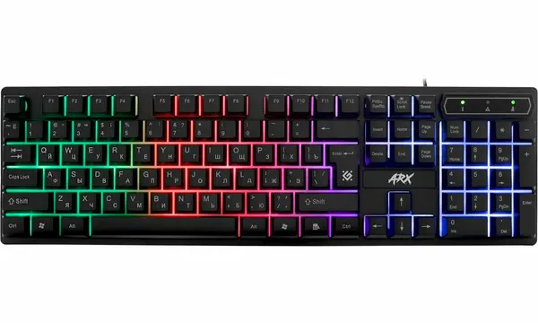 DEFENDER Клавиатура проводная игровая Arx GK-196L