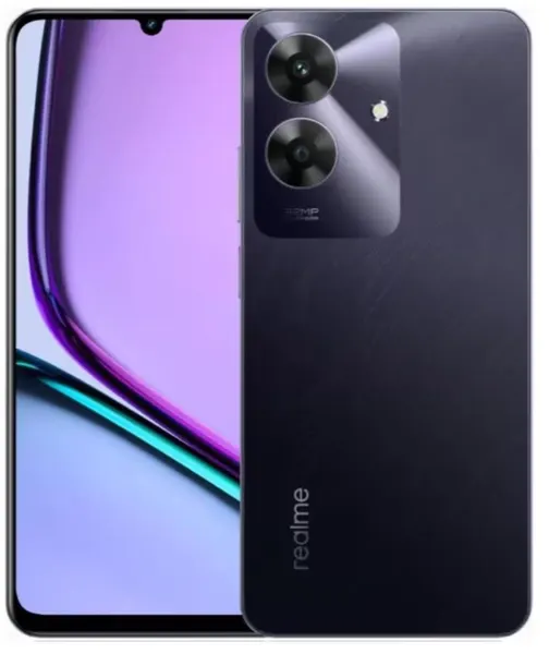 Смартфон Realme Note 60X 4/128GB, Ростест (EAC), Полуночный Чёрный