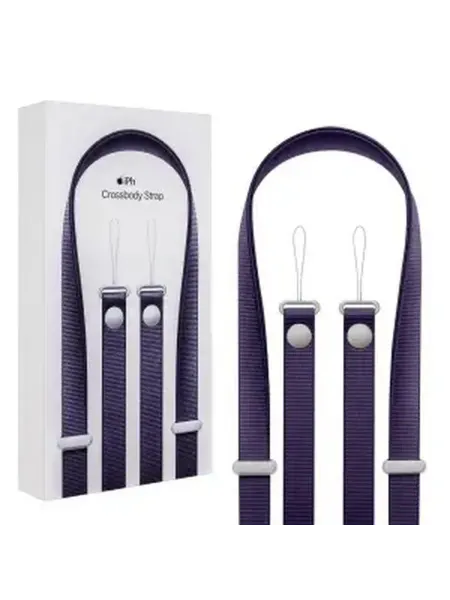 Ремень через плечо Crossbody Strap для iPhone Purple