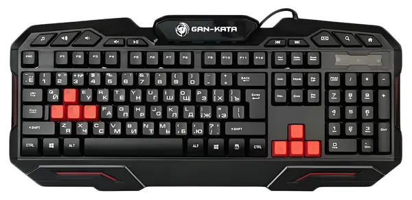 DIALOG Клавиатура проводная игровая KGK-11U Gan-Kata