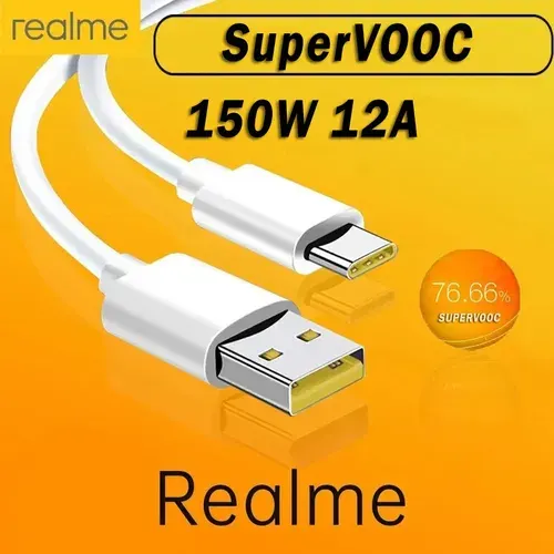 Кабель Realme USB Type-C 12A SuperVOOC в упаковке, 1м