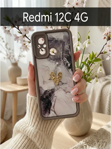 IdealStore Чехол на Redmi 12C Мрамор