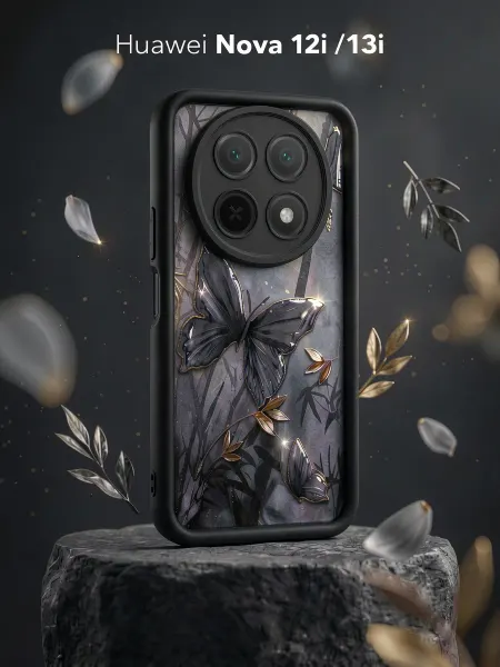 ЧЕХОЛБЕРИ Чехол с высокими бортами на Huawei Nova 12i, Huawei Nova 13i