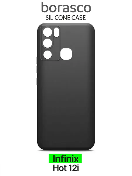 BORASCO Чехол Infinix Hot 12i Silicone Case
