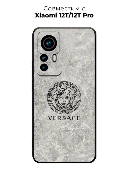 Vip Case Чехол на Xiaomi 12T 12T Pro Версаче