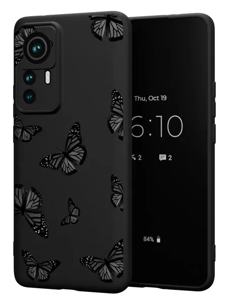 FACTORIA Чехол на Xiaomi 12T 12T Pro с принтом Бабочки