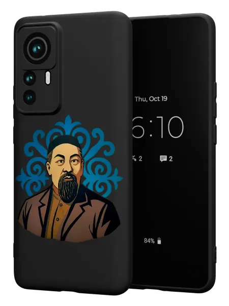PBl store Чехол на Xiaomi 12T 12T Pro с принтом Абай
