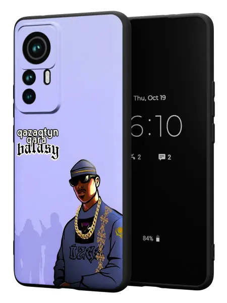 PBl store Чехол на Xiaomi 12T 12T Pro с принтом Казах стайл