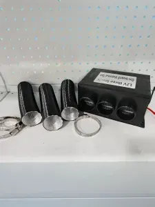 Тепловентилятор автомобильный электрический 12V 800W а. 6324-01-АР