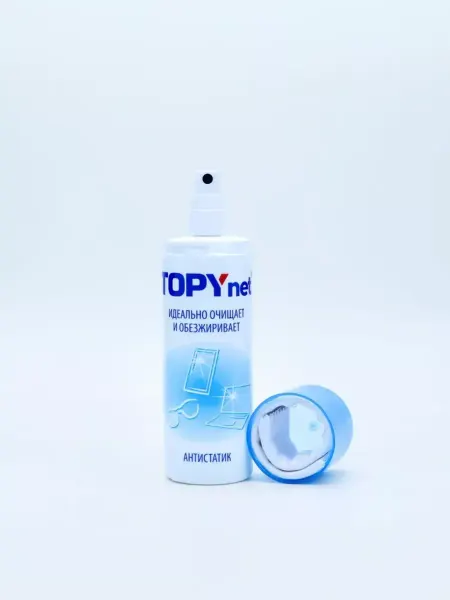 TOPYNET Спрей-антистатик 35 мл + салфетка